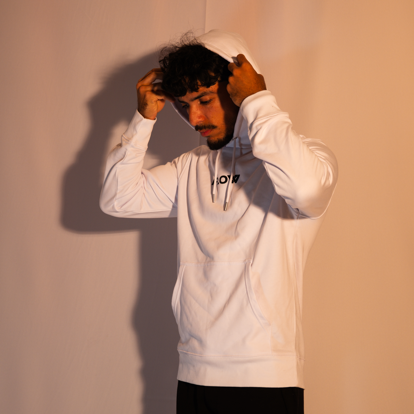 Sweat à capuche VOLCANO (White)
