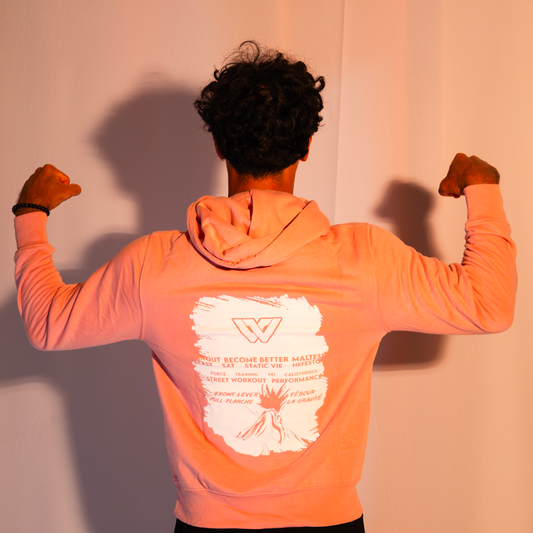 Sweat à capuche VOLCANO (Canyon Pink)