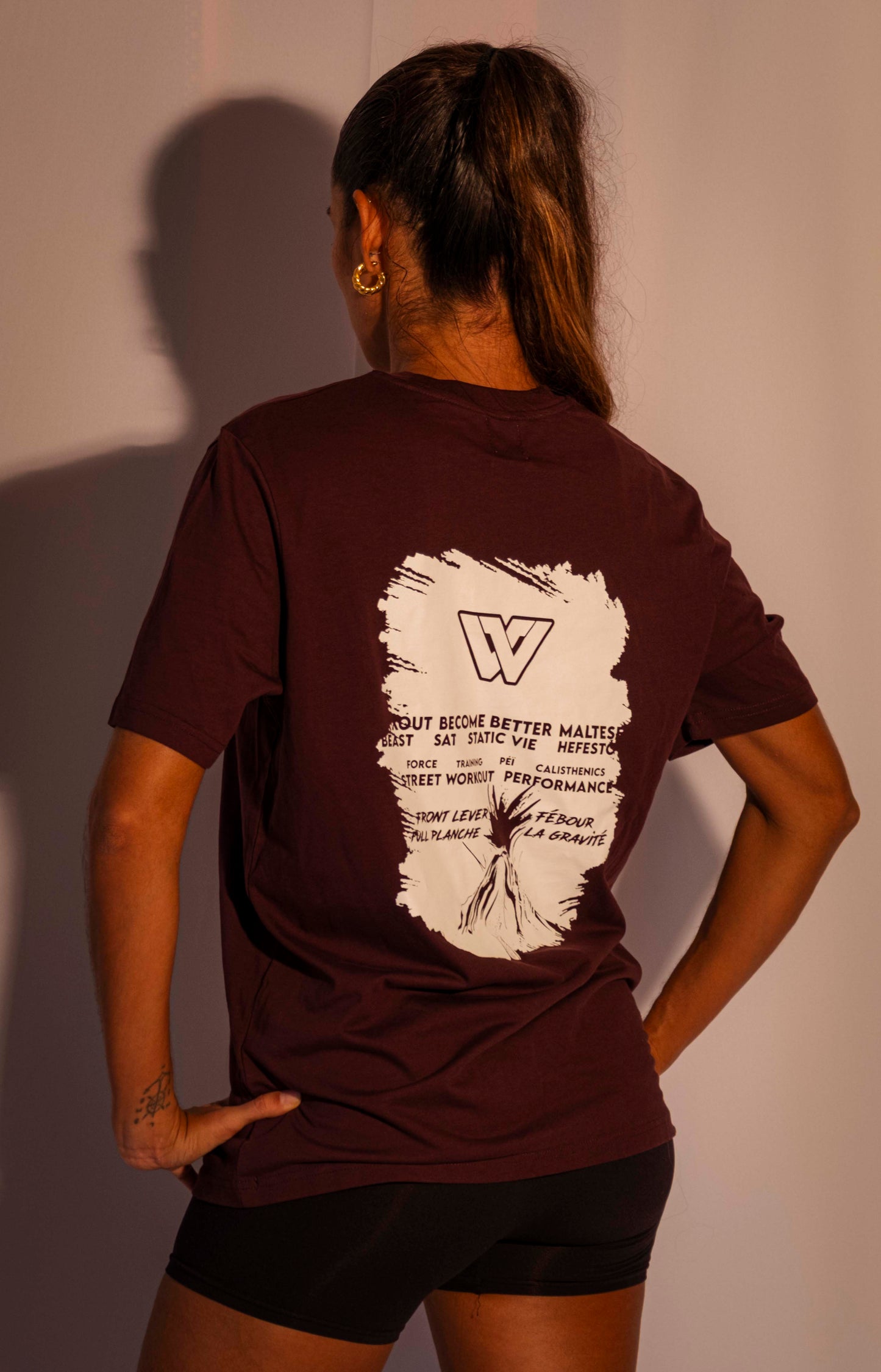 T-shirt VOLCANO (Red Brown)