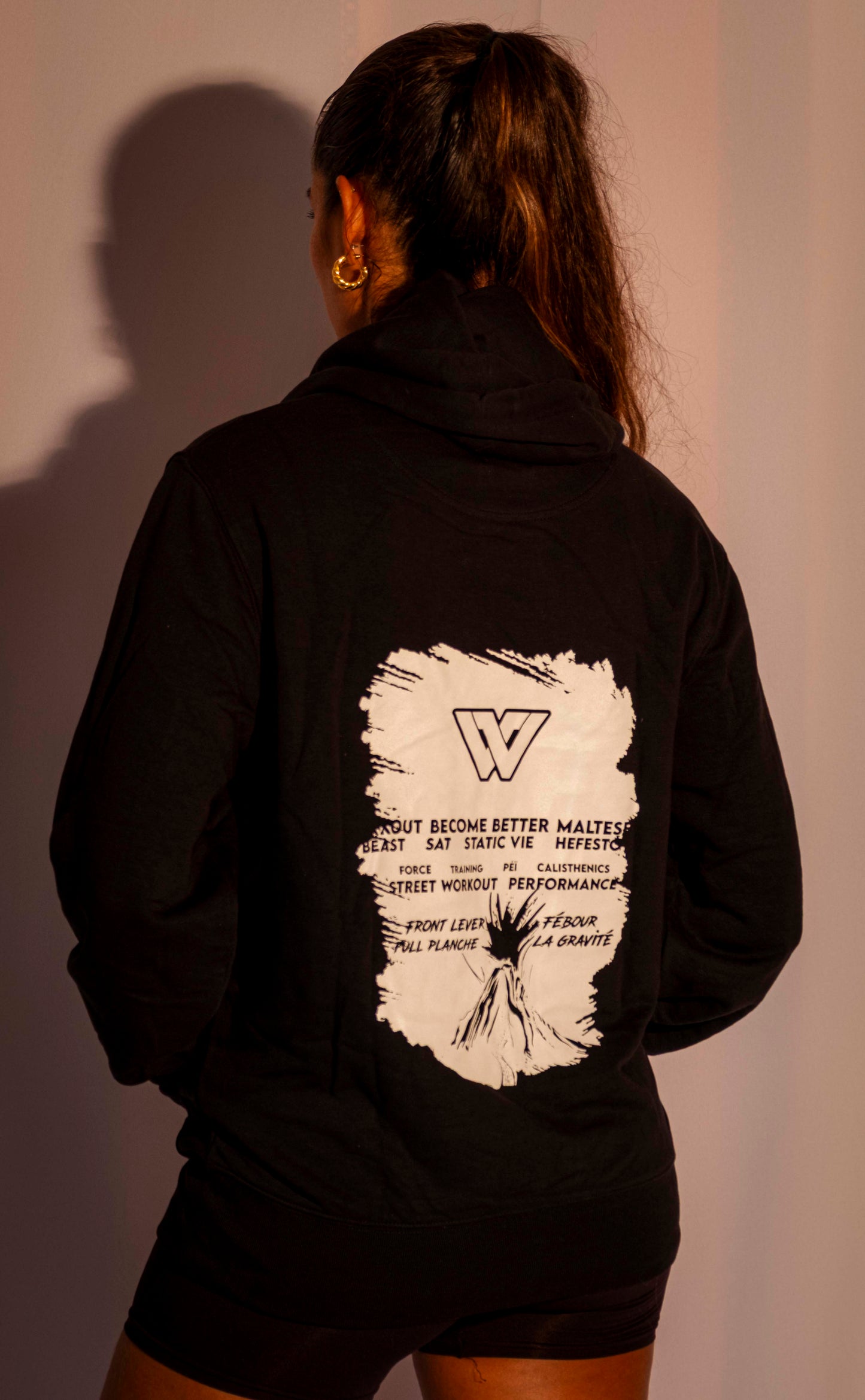 Sweat à capuche VOLCANO (Black)