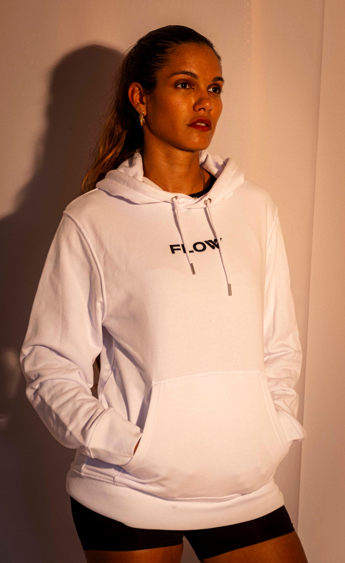 Sweat à capuche VOLCANO (White)